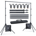 Lincostore Backdrop Stand Kit 10x7ft for Photography