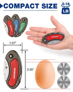 WORKPRO Folding Utility Knife Set, 3-Piece Colorful Box Cutters