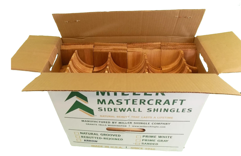 MasterCut Arrow Decorative Cedar Shingles 104 Pieces