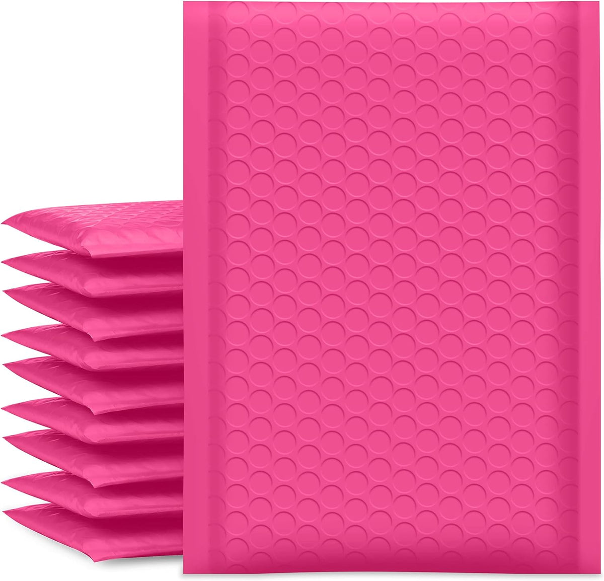 Bubble Mailers 6x10" Usable Size 6x9" Padded Mailers Hot Pink 25 Pack