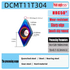DCMT32.51Coated Carbide Inserts with DJCR1212H11 Lathe Turning Tool Holder