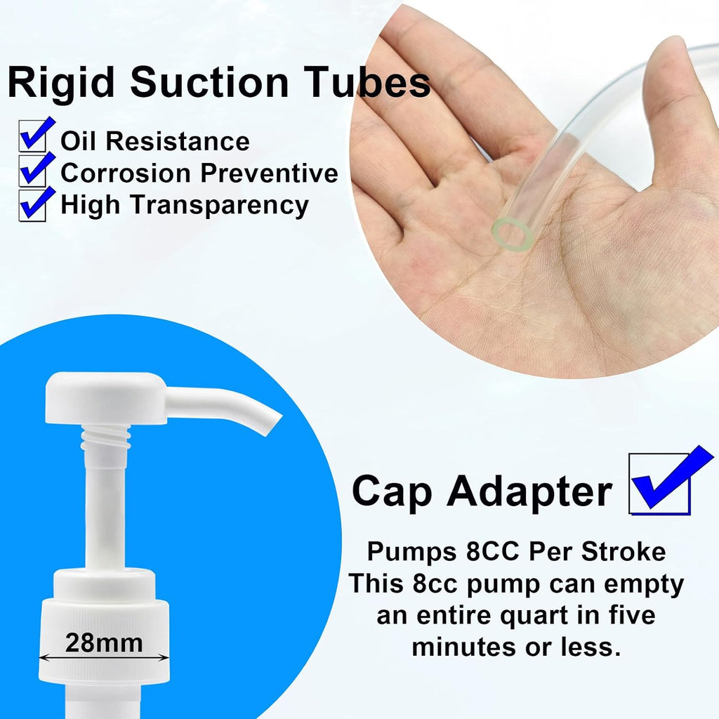 Lower Unit Gear Oil Pump for Standard Quart Bottles