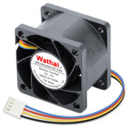 Wathai 40mm PWM Server Fan 12V 4 Pin CPU Static Pressure Fan Dual Ball