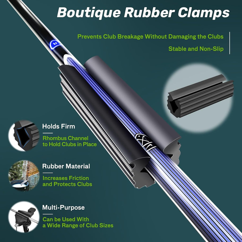 Golf Grip Repair Kit – Includes 5oz Golf Grip Solvent, 15 Golf Grip Tape,Retractable Hook Blade and Rubber Vise Clamp