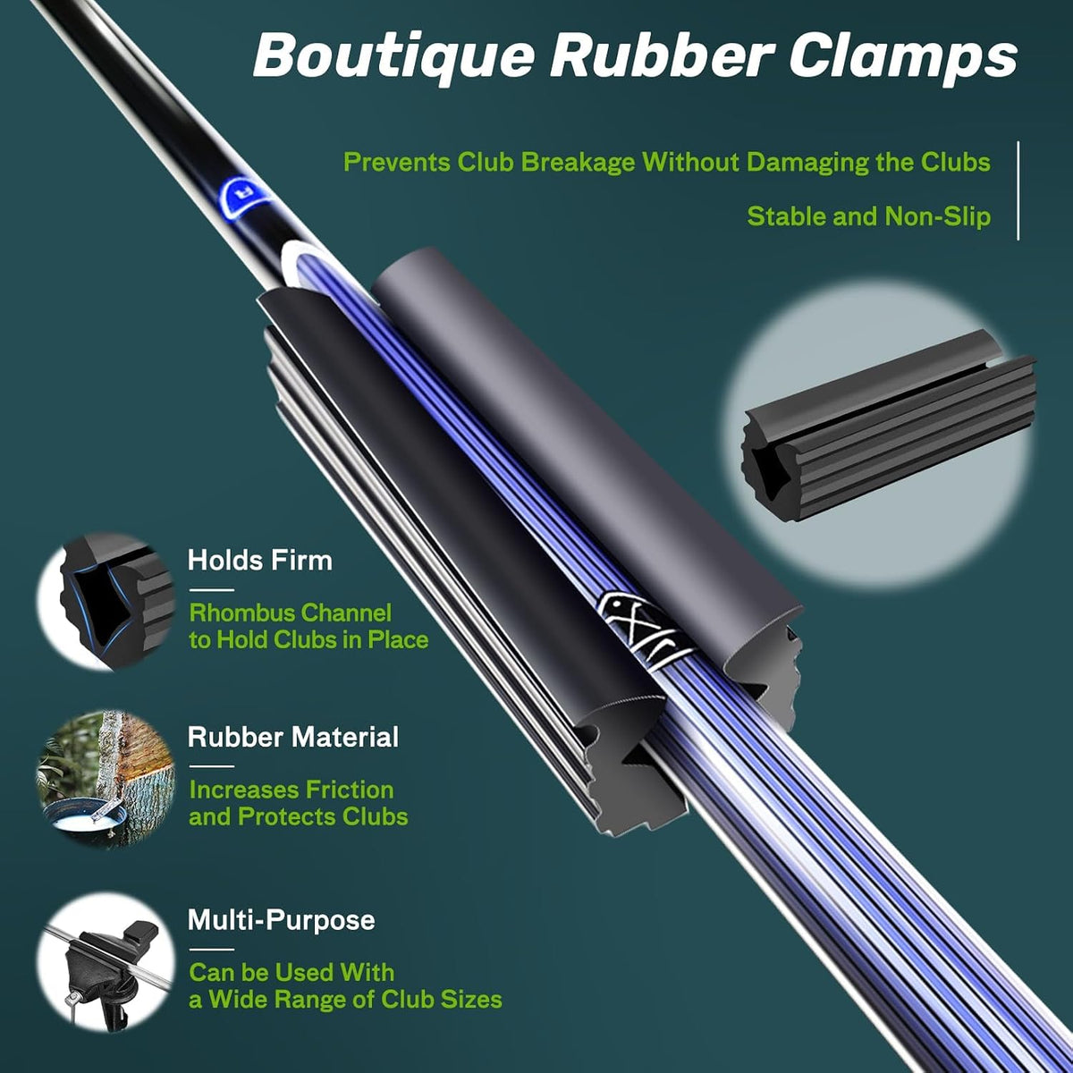 Golf Grip Repair Kit – Includes 5oz Golf Grip Solvent, 15 Golf Grip Tape,Retractable Hook Blade and Rubber Vise Clamp