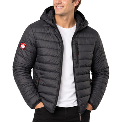 Mens Puffer Jacket - Packable, Lightweight Winter Coat