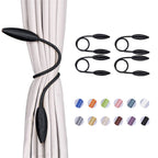 4 Pack DIY Curtain Tiebacks Clips Crystal Decorative Creative Twist Drape Tie Backs European Style Random Modelling