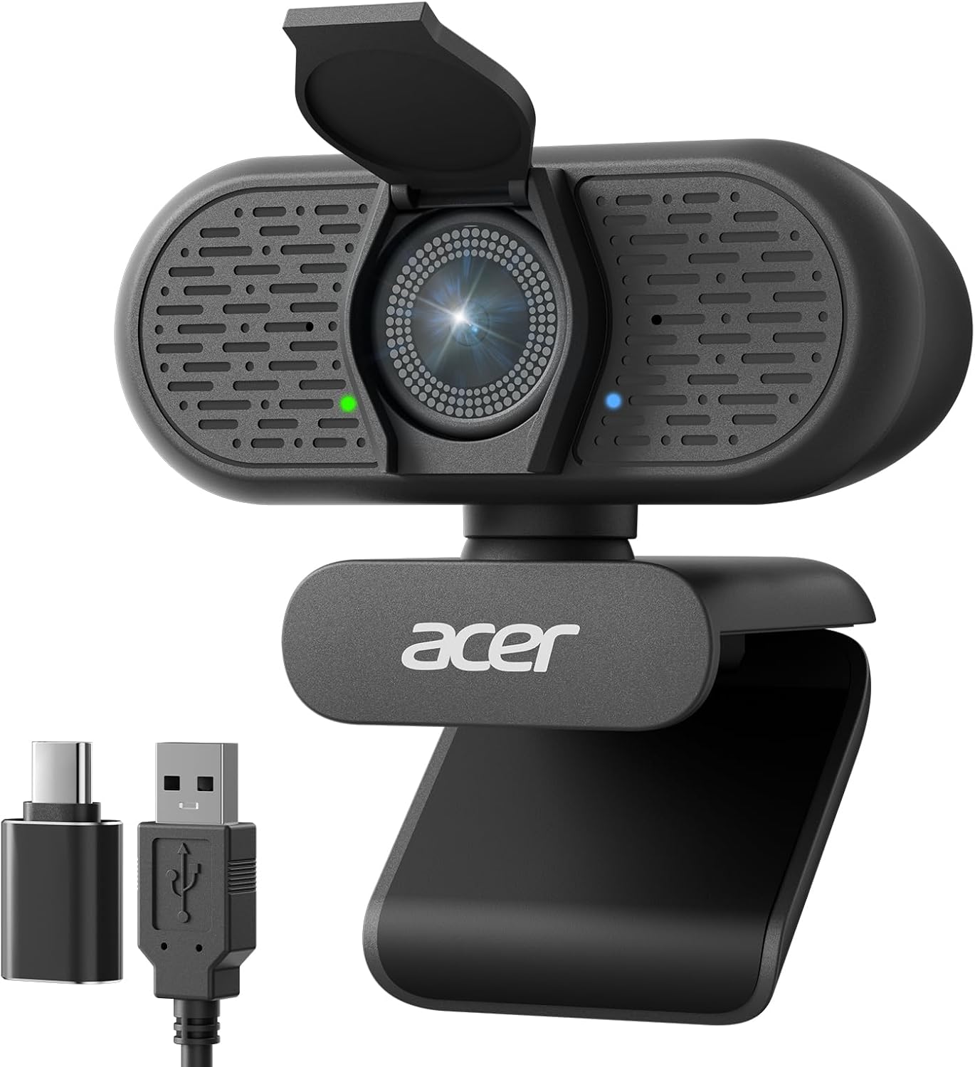 A640 4K Webcam with AI Noise Canceling Mic for Streaming Meetings | Sony 1/2.8" Sensor, PDAF Autofocus, 2K