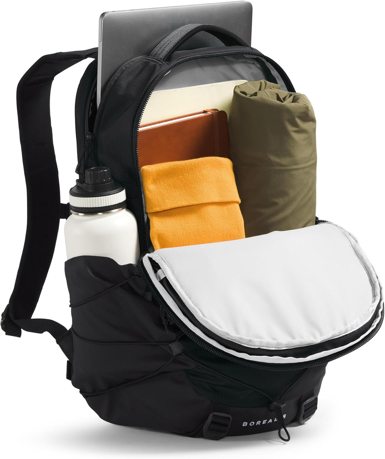 The North Face Borealis Commuter Laptop Backpack - Water Repellent, Laptop Sleeve, Large Main Compartment, TNF