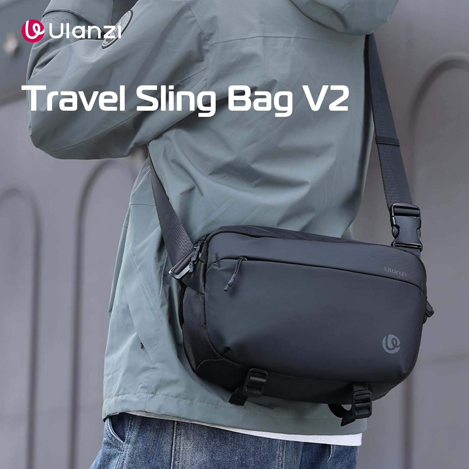 10L Camera Sling Bag, Water-Resistant Camera Case with Tripod Holder | DSLR/SLR/Mirrorless Camera Bags Crossbody for