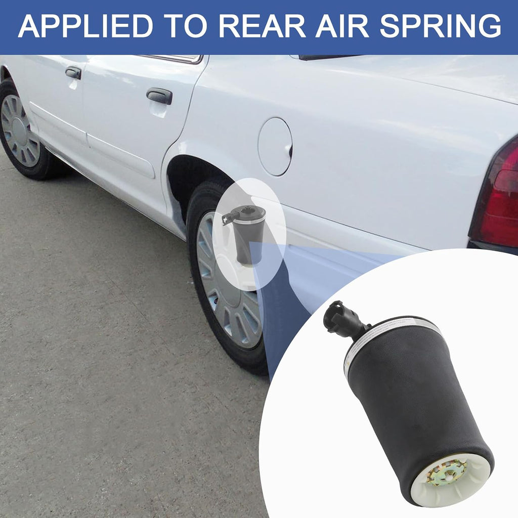 Rear Air Suspension Spring Bag Compatible with 1990-2011 Lincoln Town Car