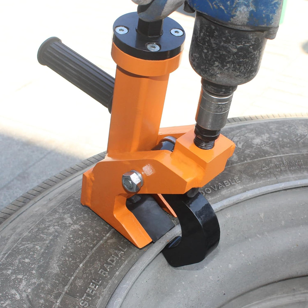 BESTOOL Pneumatic Tire Bead Breaker for Trucks, Tractors, ATVs, RVs, Orange