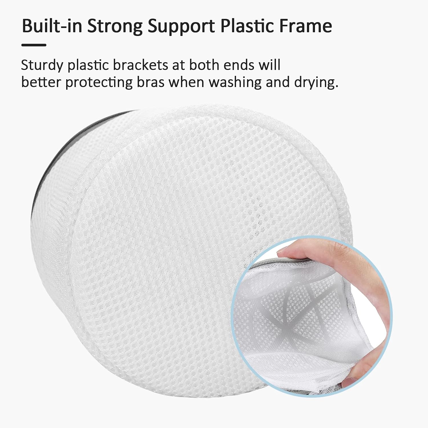 Laundry Mesh Bra Wash Bag for Lingerie, Underwear, Delicates, 3 PCS