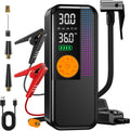 Jump Starter with Air Compressor,5500A Portable Car Battery Booster(All Gas & 10L Diesel) with 150PSI Cordless Auto