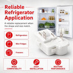 2Pin Refrigerator Overload Protector PTC Starter Relay Compressor | Fits Danby, Haier, Midea mini fridge and freezer