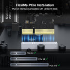 4 Port Gigabit PCIe RJ45 Network Card with Intel I350-T4 Controller