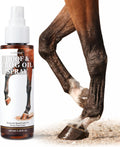 Hoof Oil Spray for Horse – Deep Hydration & Frog Care | Jojoba, Coconut & Tea Tree Formula | Repairs Dry, Cracked