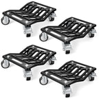 6000 LBS Car Dolly Set of 4, Heavy Duty Car Wheel Dolly