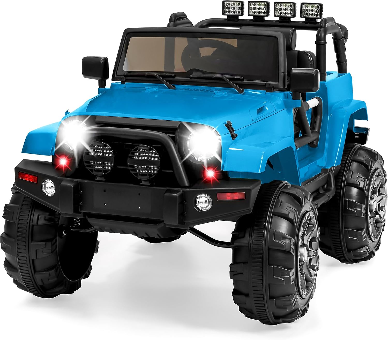 Best Choice Products Jumbo 12V Kids Electric Vehicle Toy Ride On Car with Parent Remote Control for Toddlers, Seat