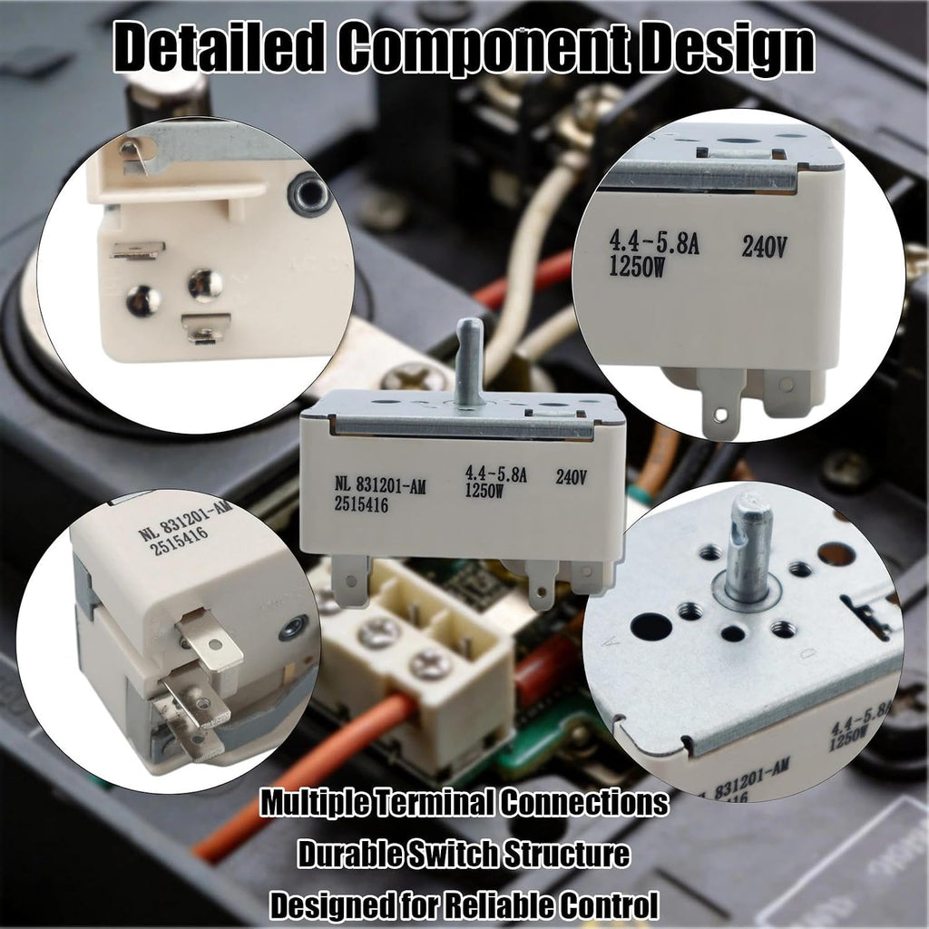 Stove Infinite Switch Fit for Whirlpool Maytag KitchenAid