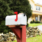 Mailbox Flag Replacement, Red Flag for Mailbox | Mailbox Hardware, Easy Installation, Suitable for Metal, Brick