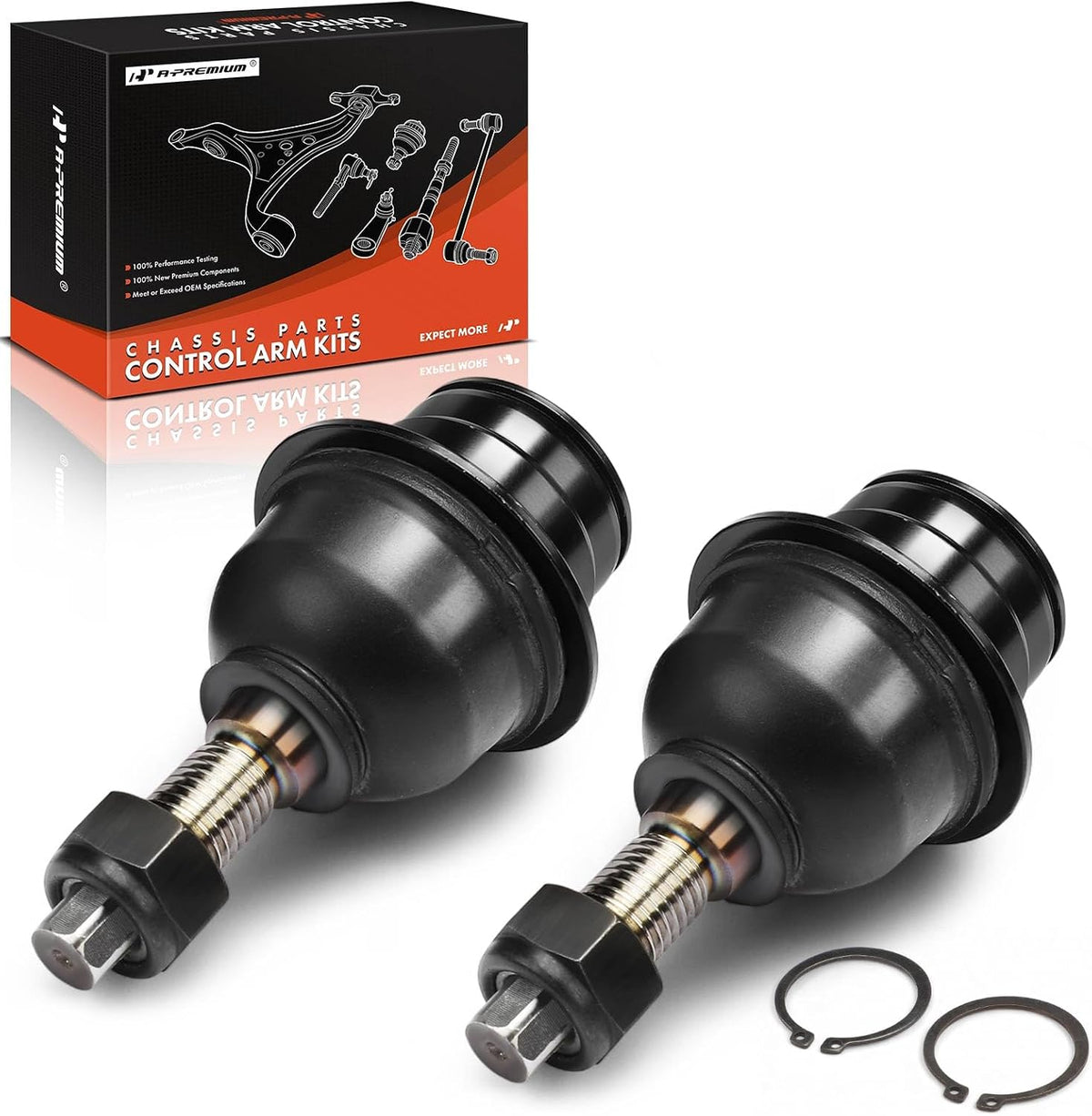 A-Premium Front Lower Ball Joint Forge Steel Compatible with Ford & Lincoln