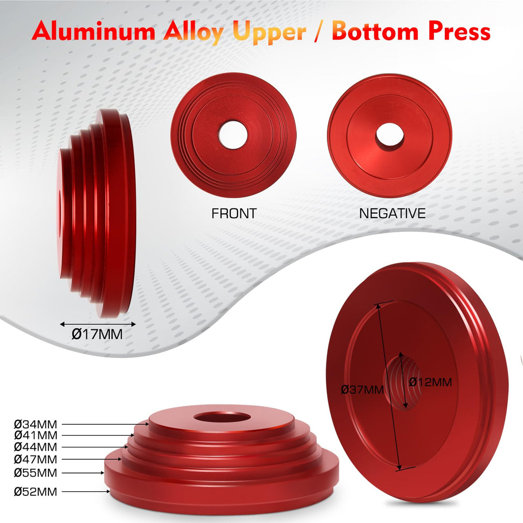 Bike Headset Bottom Bracket Bearing Press-in Install Tool Kit