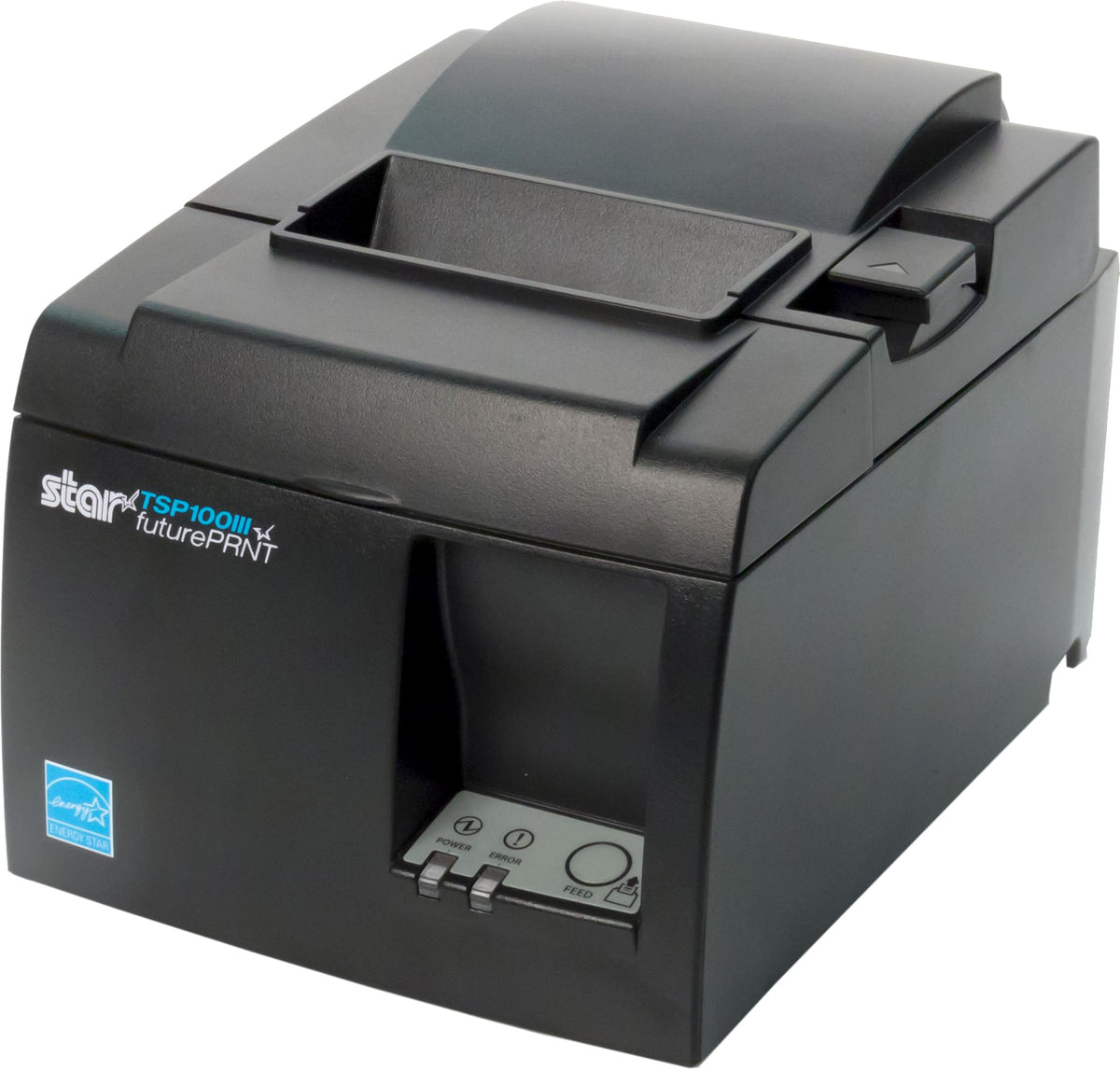 TSP143IIILAN Ethernet (LAN) Thermal Receipt Printer with Auto-Cutter and Internal Power Supply - Gray