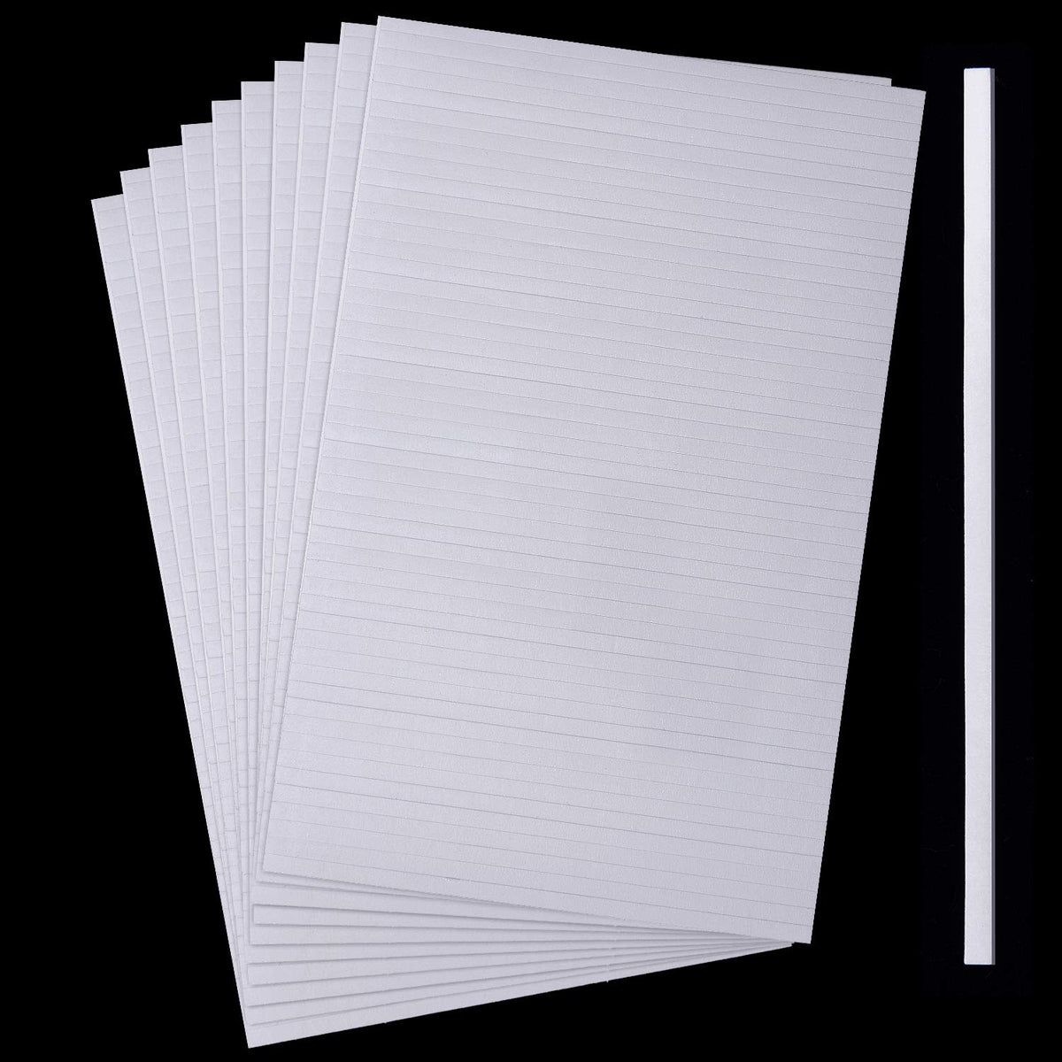 1000 Pcs Foam Strips with Adhesive, Double Sided Foam Tapes, 3.9 Inch