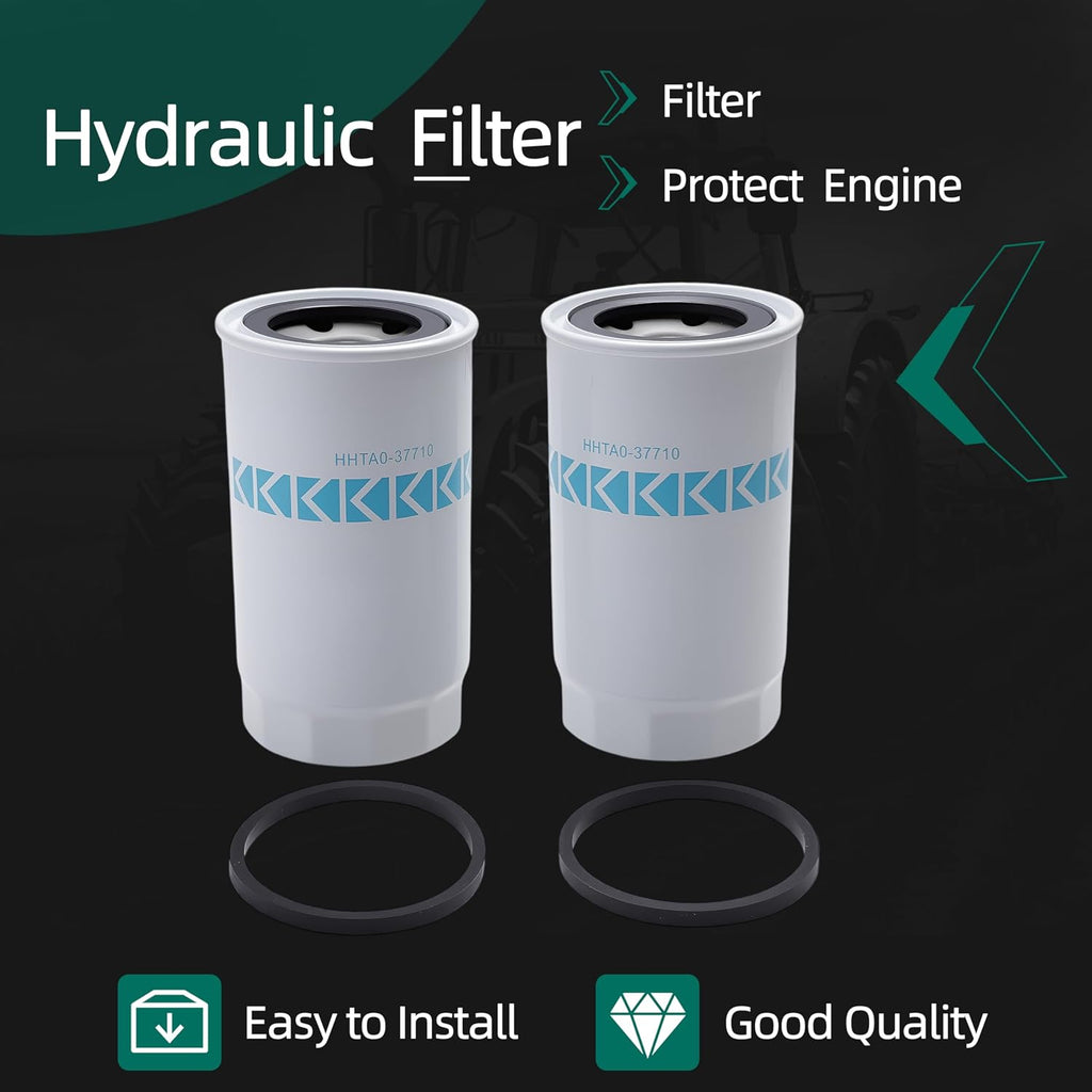 2 Pcs,HHTA0-37710,Hydraulic Filter for Kubota L, M, MX Tractor B21 L2900