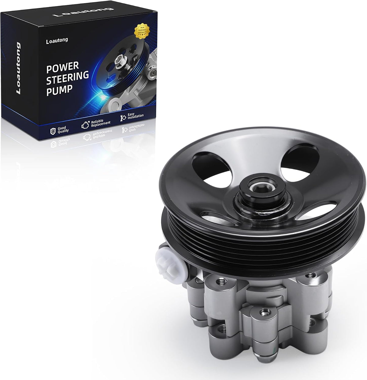 Power Steering Pump with Pulley, for Chevy Equinox 2010-2017