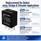 Cuttnell 3-Pack G8HE-1C7T-R1-DC12 Relay 12V 40A 5-Pin