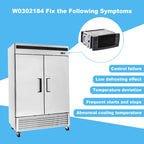 W0302184 Digital Freezer Controller Compatible with Atosa Refrigerator