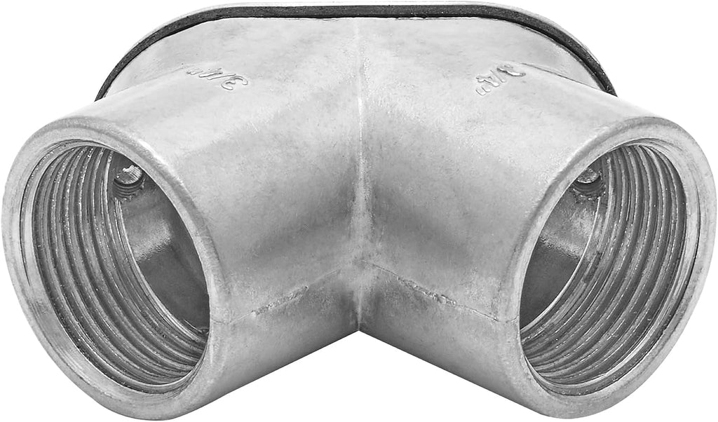 Maxxima 3/4 in. Conduit Pull Elbow, 90-Degree, Zinc Die Cast, 6 Pack