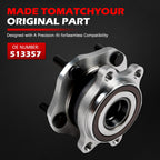 Autodevil 513357 Front Wheel Bearing and Hub Assembly for 2017-2018 Qashqai