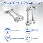 DTGN 2Pcs ANSI #40 Roller Chain Connect Link, 12.70mm Pitch