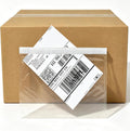 6" x9" Clear Adhesive Top Loading Packing List Pouches, Blank Shipping Label Envelopes Keeps Paper Safe While Shipping