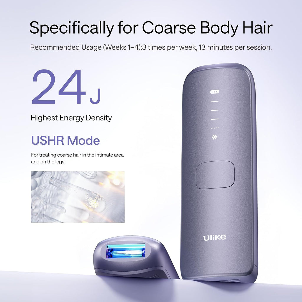 Laser Hair Removal Device Air 4 Ipl Gift for Women and Men, Ice Cool and Permanent Hair Reduction for Nearly