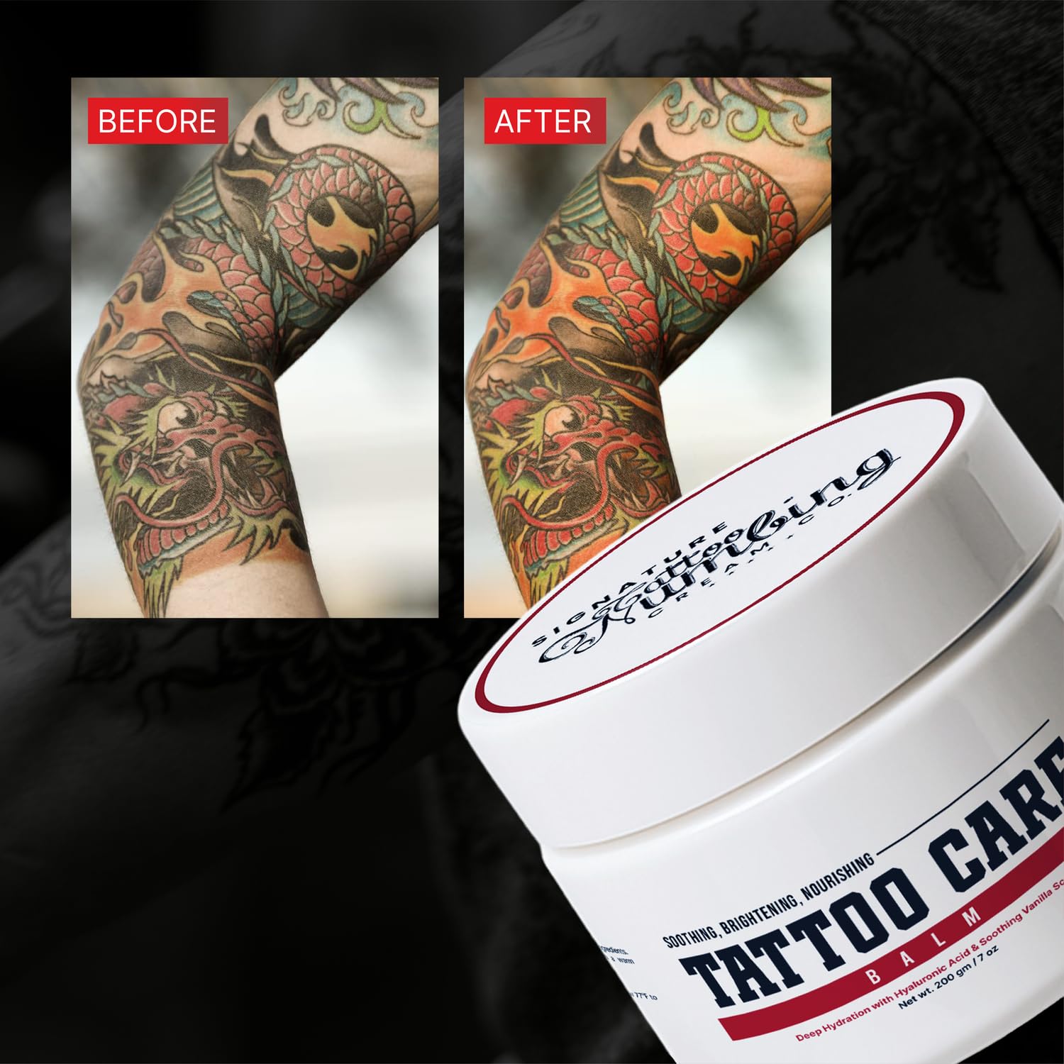 Tattoo Aftercare (White.)