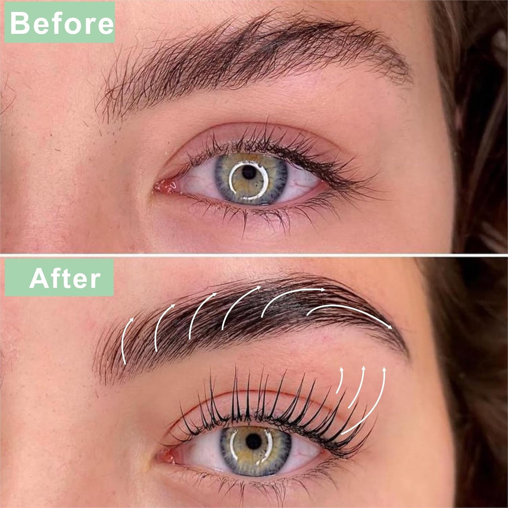 Lash Lift and Brow Lamination Kit, EyeBrow Gel Home DIY or Professional Use | Complete Lash Perm Kit Natural Curl