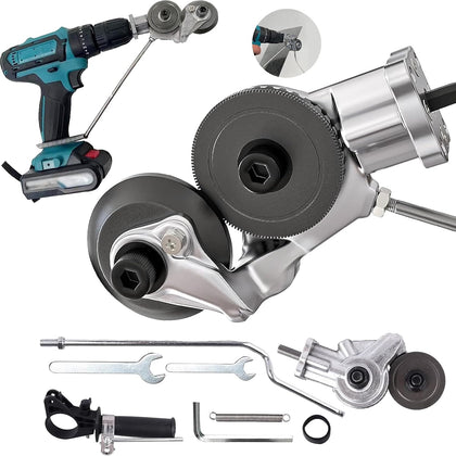 Metal Nibbler Drill Attachment - Electric Drill Shears Attachment Cutter Nibbler,Sheet Metal Cutter Tool Adapter Is