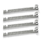 4Set Aluminum Ground Bar Kit with 21 Terminal Positions