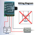 MAKERELE 7-70V 30A PWM DC Motor Speed Controller, 1PC, Adjustable 12V-48V