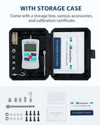 500N Digital Force Gauge Push Pull Tester Portable with Case