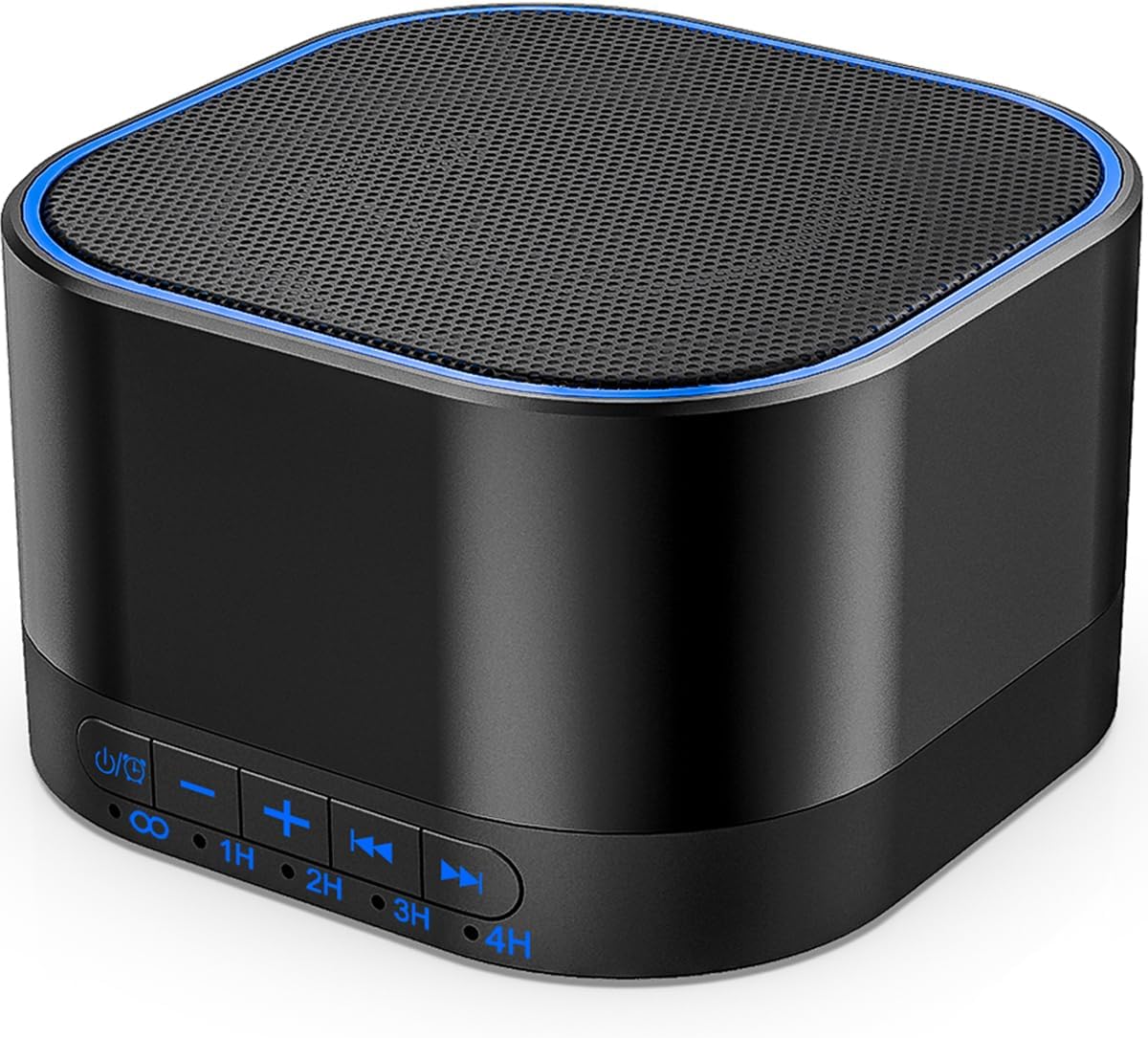 Sound White Noise Machine with 20 Non Looping Natural Soothing Sounds and Memory Function 32 Levels of Volume Powered
