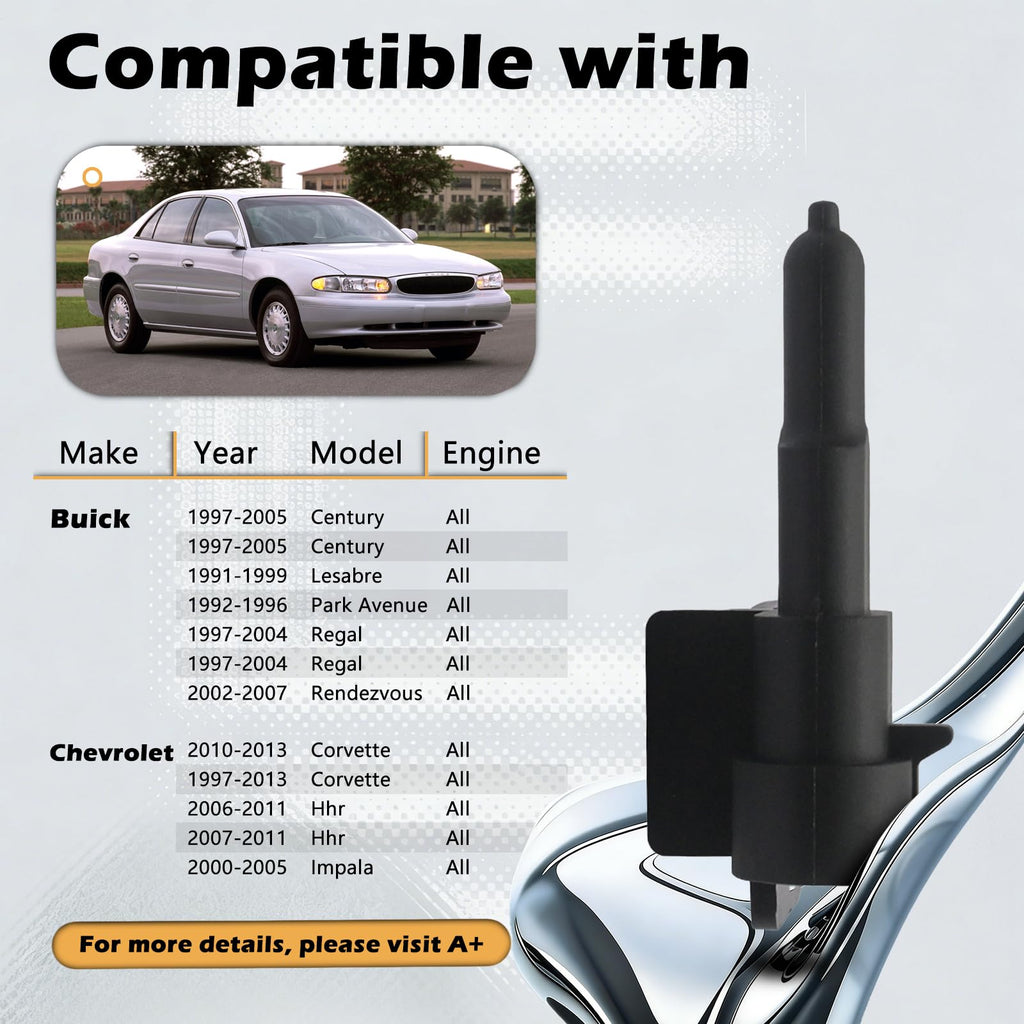 Ambient Air Temperature Sensor Compatible with Chevrolet HHR 2006-2011 Replaces # 10248414