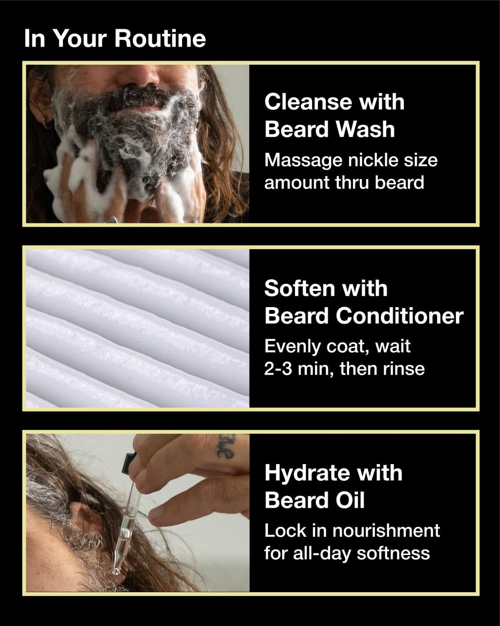 Natural Beard Oil for Men with Essential Oils (Tea Tree)