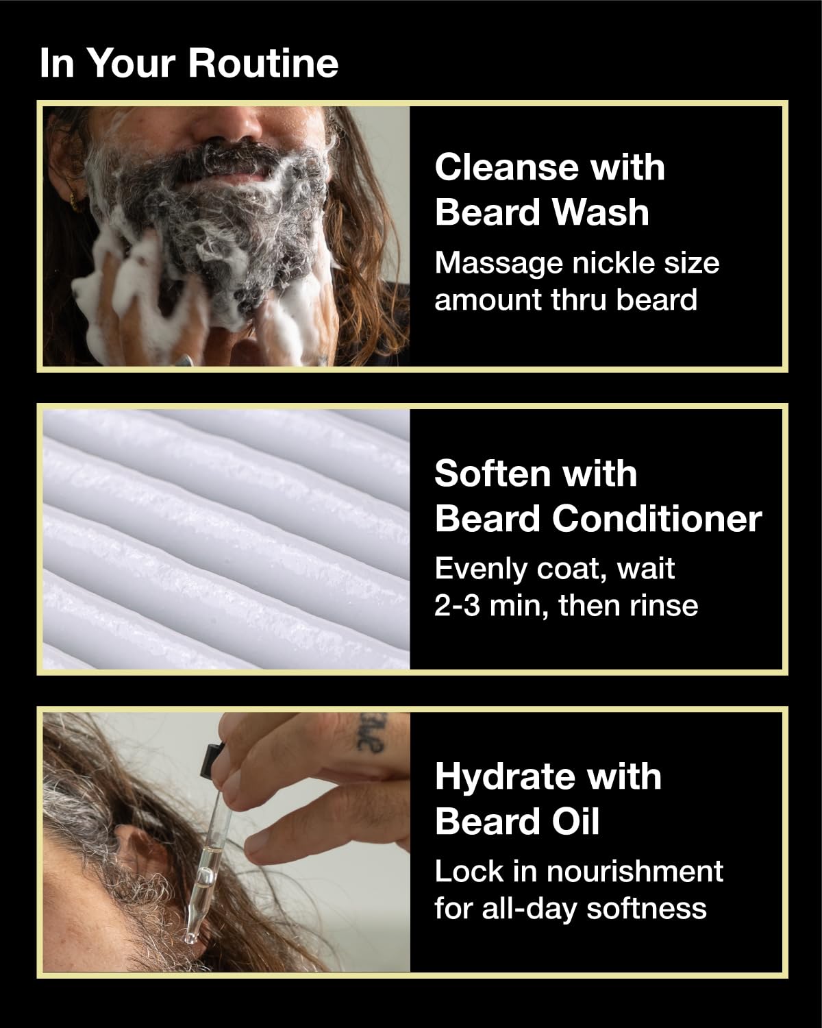 Natural Beard Oil for Men with Essential Oils (Tea Tree)