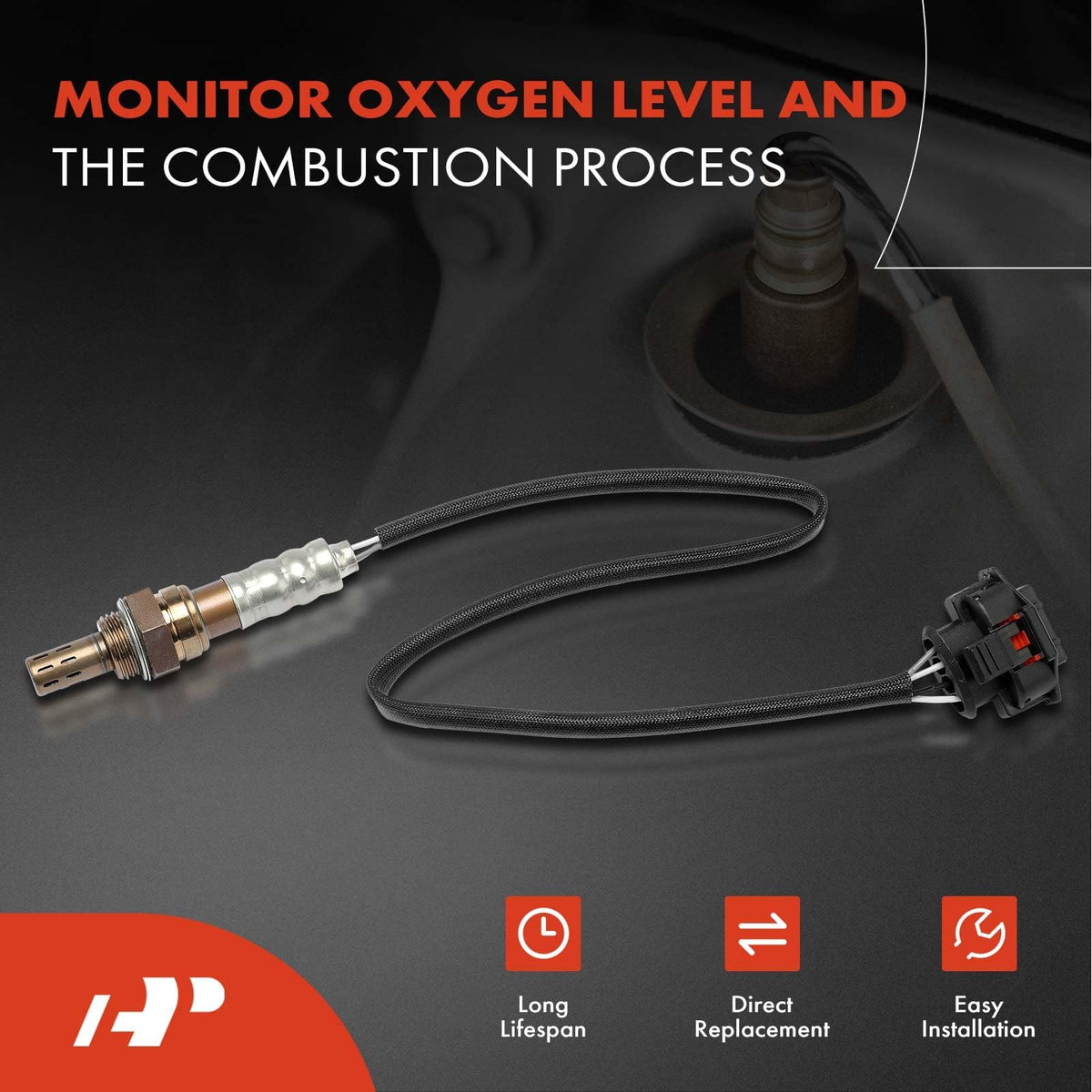 A-Premium 2-PC Set O2 Oxygen Sensor, Compatible with Saturn