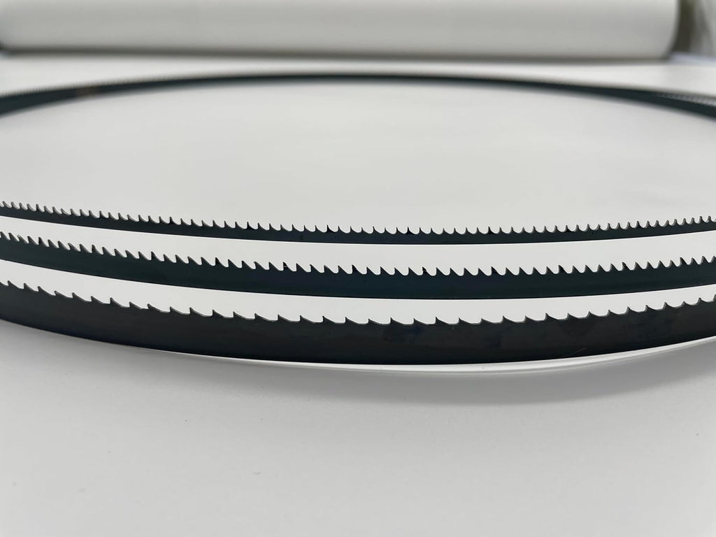 AYAO 56 1/8 inch Bandsaw Blades Assortment (1/8" 1/4" 3/8" Wide) for for Delta 28-180 and 28-185 8" Band Saws, 3PK